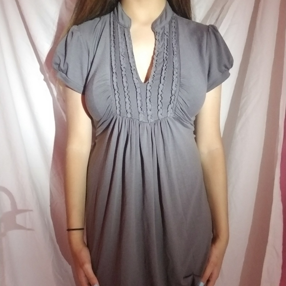 Grey Siren Lily Dress Shirt